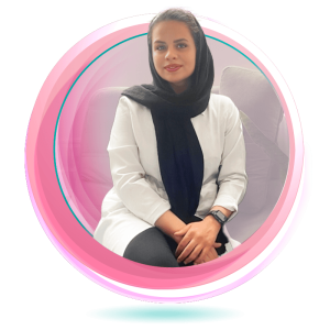 تصویر راضیه رجبی کارشناس تغذیه